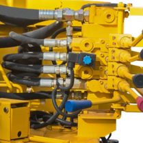 new powerful Excavator pressure pipes system