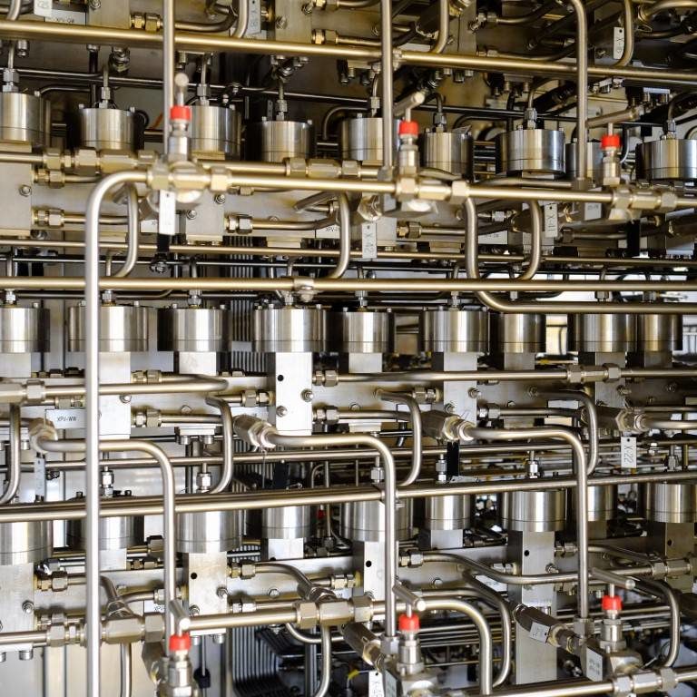 Hydraulic control lines system Hydraulic control lines system